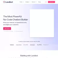 Landbot Automasi chatbots laman web anda sendiri, sambungkan WhatsApp, Facebook Messenger.
