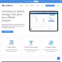 leaddyno Запустите партнерскую программу на своем сайте. с самой низкой ценой на рынке