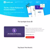 dealify, một thị trường giảm giá cho các công cụ và phần mềm trực tuyến. Tiết kiệm tới 95%