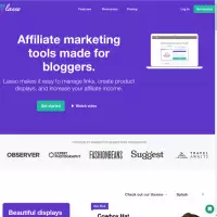 Lasso делает ссылку на wordpress партнерской ссылкой.