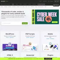 codecanyon Mua và bán hơn 70 triệu yếu tố xây dựng trang web hàng hóa.