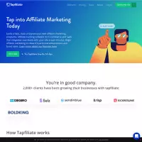Tapfiliate สร้างระบบ Affiliate บนเว็บไซต์ของคุณเอง ทดลองใช้ฟรี 14 วัน