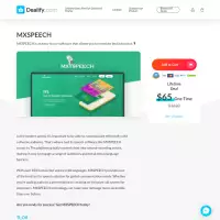 mxspeech convierte texto a voz usando voces AI predeterminadas gratuitas.