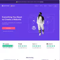 Trình tạo trang web Hostinger Nhận tên miền miễn phí & SSL (Miễn phí) Lưu trữ web tất cả trong một