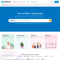 iconcout 7000+ biểu tượng vector Lottie, hình minh họa, đồ họa 3D và hình ảnh động mỗi ngày.