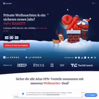 Perangkat Atlas VPN Tidak Terbatas Koneksi berkecepatan tinggi, coba versi gratis Atlas VPN.