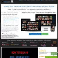 Tema wordpress Tubeace mencipta laman web video dewasa pendapatan pasif