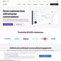 Freshchat, program chatbot automatik Untuk tapak web anda gunakannya (percuma)
