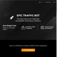 epictrafficbot El software de refuerzo de tráfico aumenta automáticamente el tráfico del sitio web.