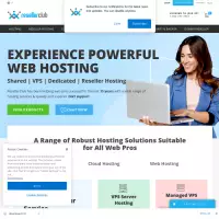 Pengehosan Web Profesional ResellerClub Untuk Penjual Semula Hosting Domain