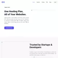 hyper.host installa le popolari app di web building (gratuite) con un solo clic.