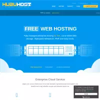 hosting web hubuhost (gratis) dengan pendapatan iklan otomatis