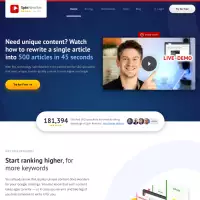 Spin Rewriter, un nouvel outil d'écriture d'articles, crée un contenu original mais unique.
