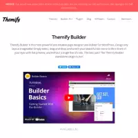 Themify Builder — это конструктор страниц. Перетаскивание (бесплатно)