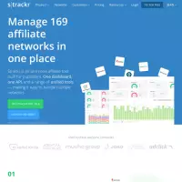 Outil de gestion du réseau d'affiliation Strackr pour les spécialistes du marketing affilié