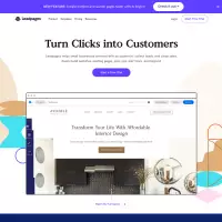 Leadpages Создайте веб-сайт, создайте целевую страницу с помощью перетаскивания.