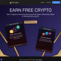 hotcryp.to NHẬN CRYPTO MIỄN PHÍ bằng cách làm việc, xem video hoặc khai thác bằng PC.