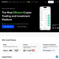 phemex La plateforme de trading et d'investissement crypto la plus puissante