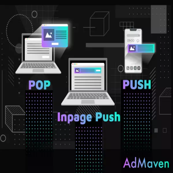 ad-maven tambahkan iklan untuk menghasilkan uang dari halaman web minimal $50