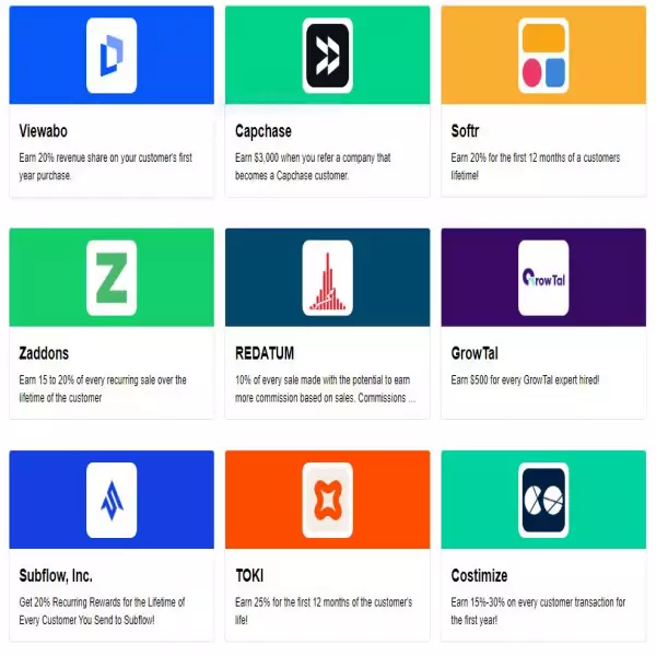 PartnerStack fait la promotion et est payé Vendre des produits avec le marketing de réseau