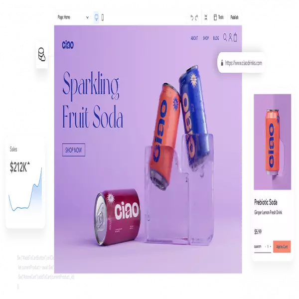 wix platformu sürükle ve bırak web sitesi oluşturucu Bir Site Oluşturun ve Barındırın (Ücretsiz)