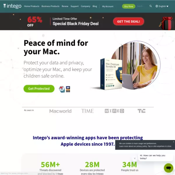 Téléchargement du logiciel antivirus Mac Premium Bundle X9 (gratuit) sur intego