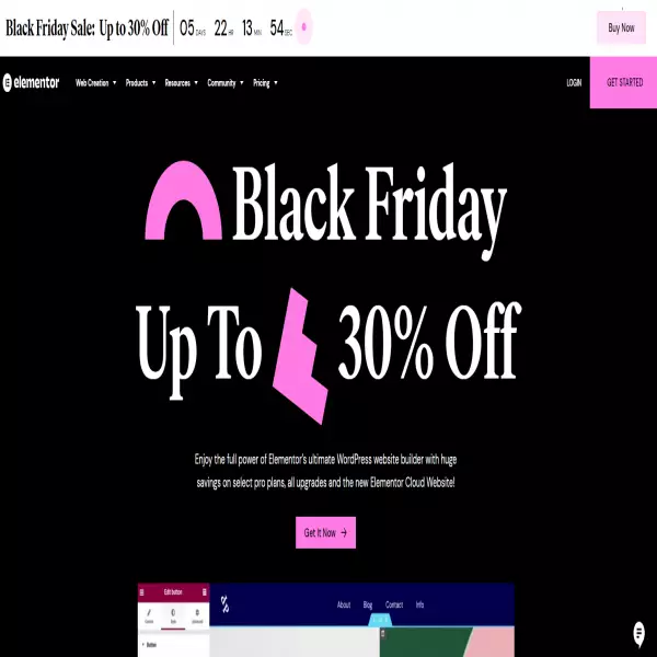 Editor langsung WordPress Seret dan lepas Elementor