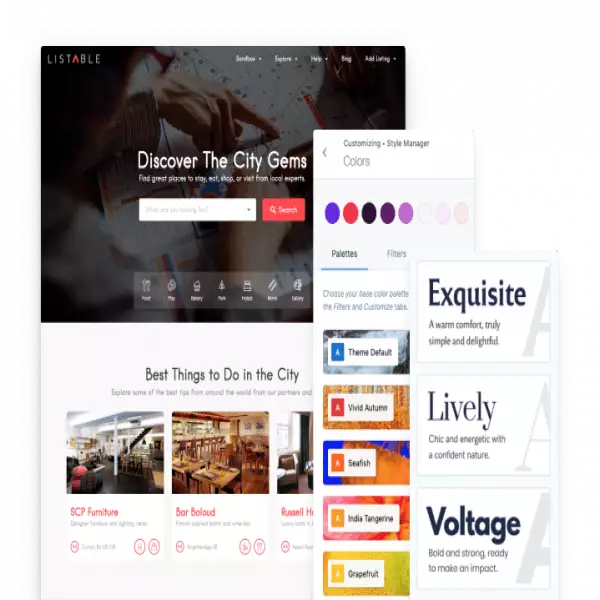 pixelgrade 簡單而時尚(免費)的 WordPress 主題。簡單而有效的設計。