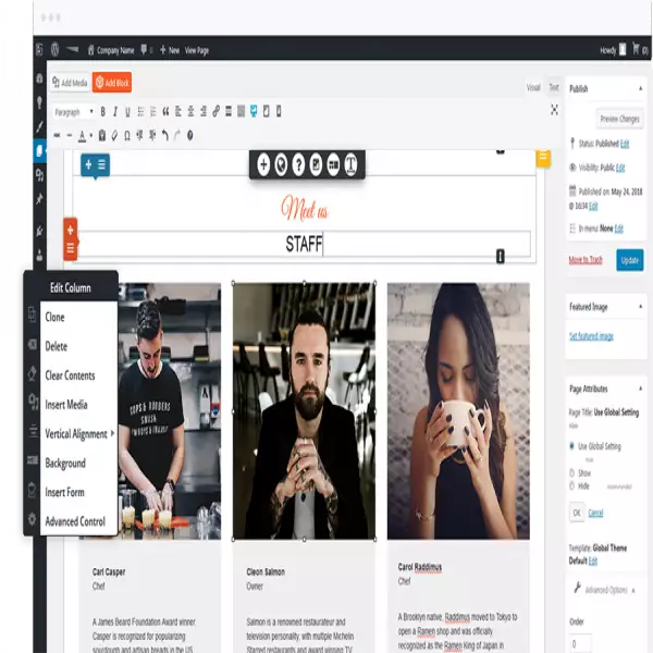 BoldGrid, bir dizi araç ve eklentiyle WordPress'te bir web sitesi oluşturur.