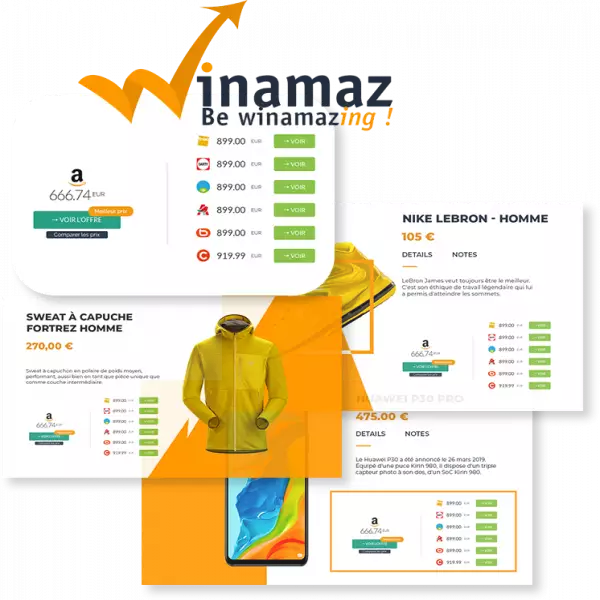 winamaz сравнить цены продуктов Amazon Affiliate на сайте WordPress
