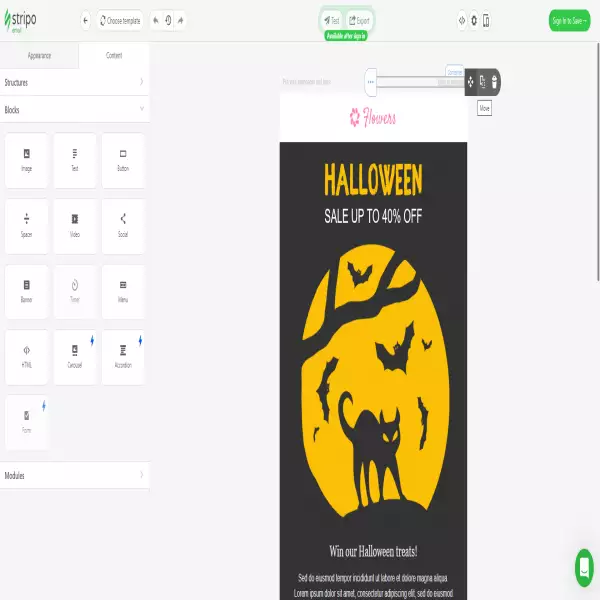 stripo.email customizable email templates For marketing, choose from over 1000 free designs.