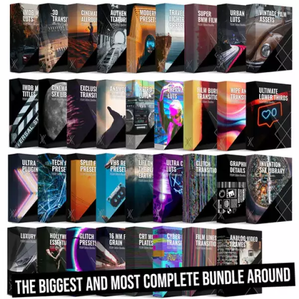 empat editor membeli elemen kesan bunyi buat filem anda