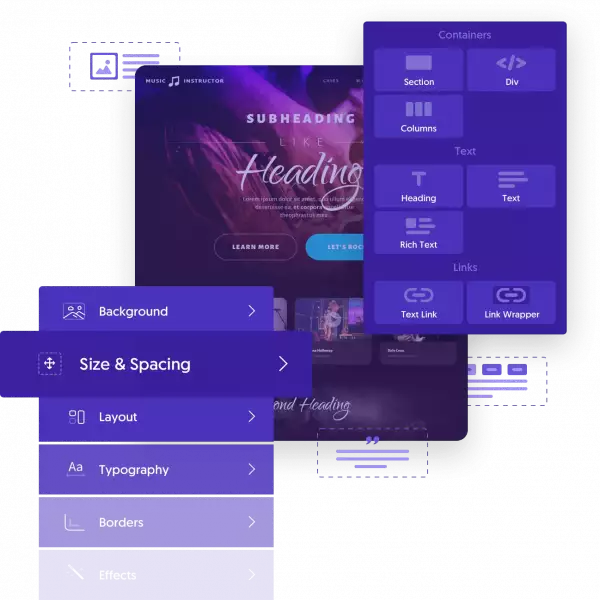 Générateur d'oxygène Créer un site Web simple Glisser-déposer, payer une fois, utiliser à vie