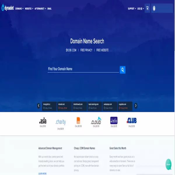 Dynadot Buy Domains Вы можете выставить свой домен на продажу, поделиться им и заработать 5 долларов