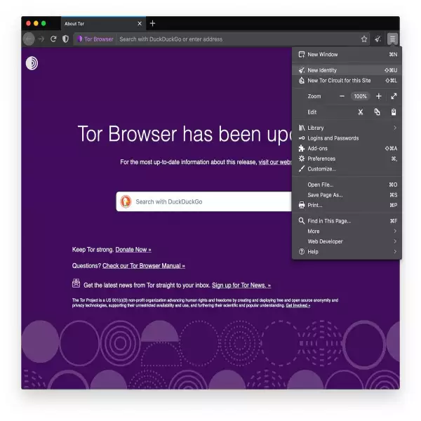 Peramban Tor Peramban Kunjungi Situs Web Perangkat Lunak Sumber Terbuka Anonim (Gratis)