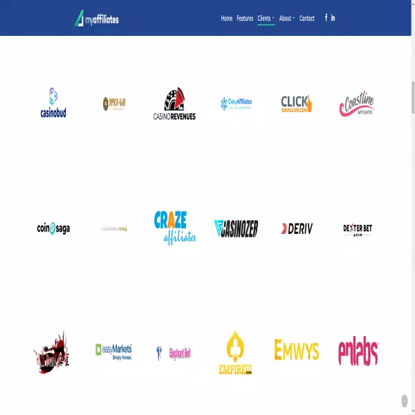 MyAffiliatesAffiliate-Management-Plattform Bauen Sie ein Affiliate-System auf