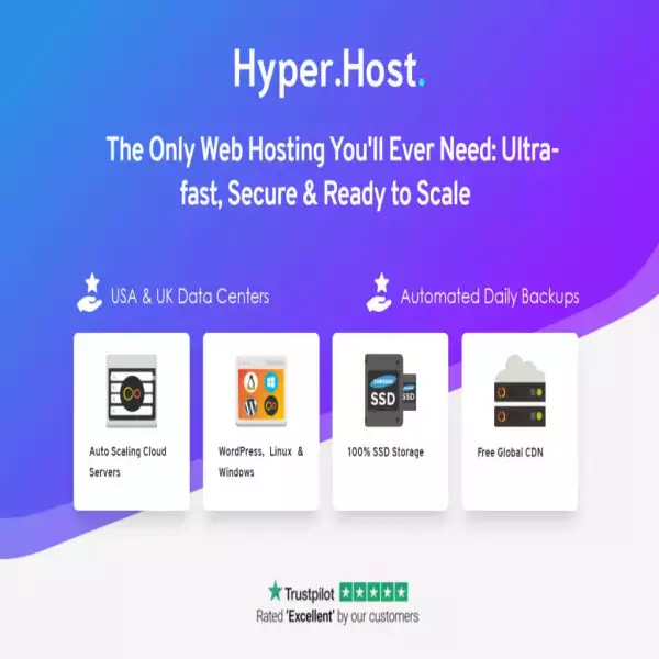 hyper.host popüler web oluşturma uygulamasını yükleyin (ücretsiz)