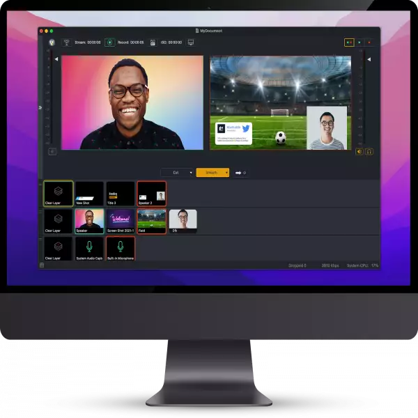Telestream, customizable live streaming software on unlimited Facebook YouTube