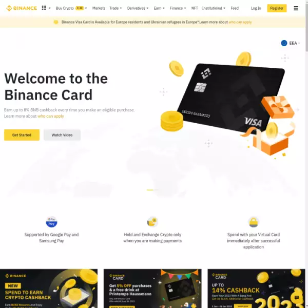 Trang web giao dịch tiền điện tử Binance Có bot đầu tư tự động, DeFi, trang trại p2p, v.v.