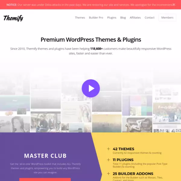 Themify Builder — это конструктор страниц. Перетаскивание (бесплатно)
