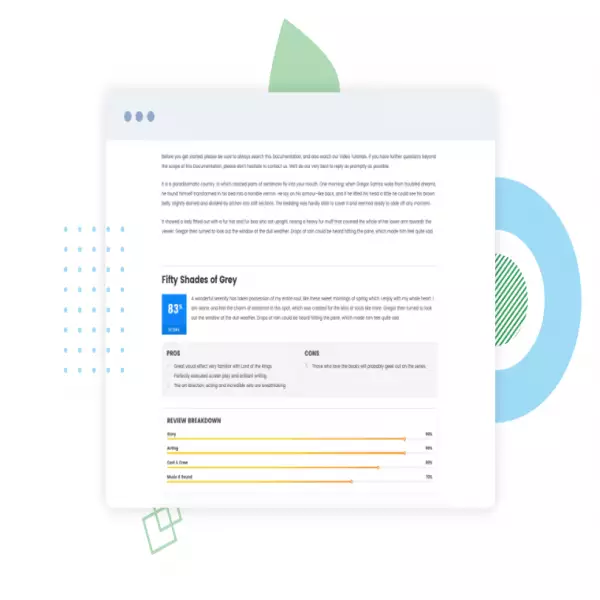 Epic Review A Review Plugin Партнерский обзор сайтов WordPress всего за 24$