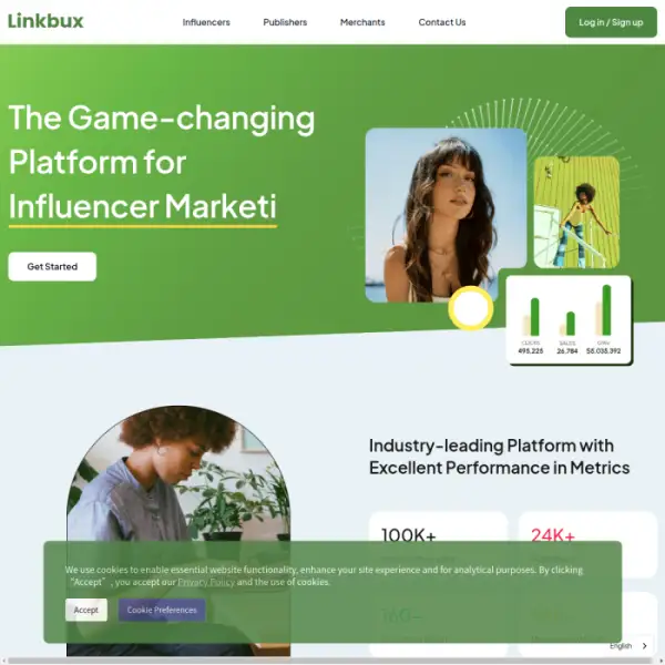 Linkbux-Affiliate-Marketing Hilft Ihnen, alle Ihre Programme an einem Ort zu verwalten.