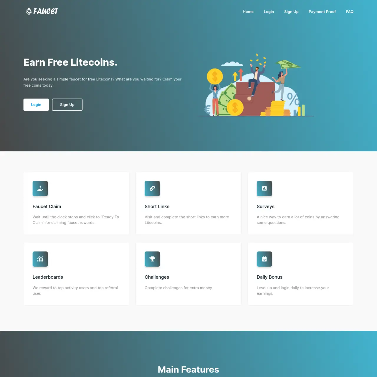 acefaucet Get Free Litecoins A good way to earn lots of coins by answering some questions. The minim