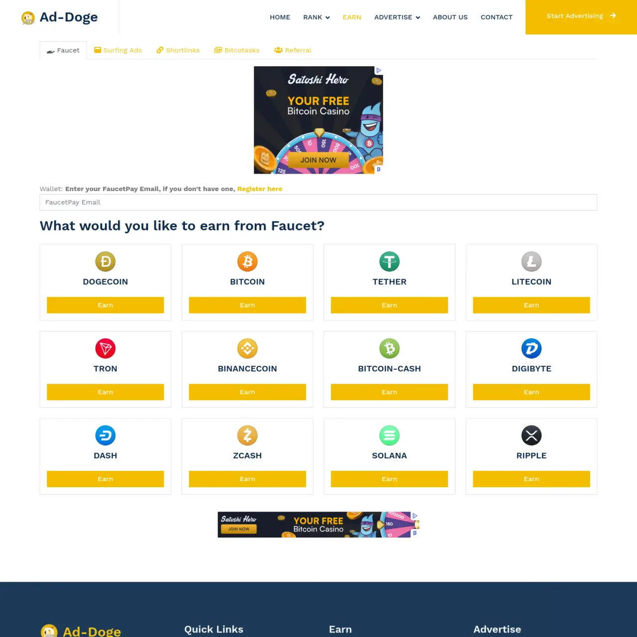 Ad-Doge wurde 2019 gegründet und ist ein digitales Marketingunternehmen, das sich auf innovative Onl