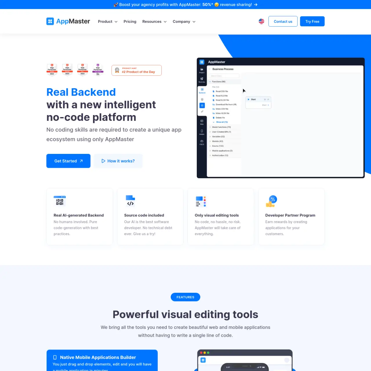 AppMaster là một nền tảng không cần mã cho phép người dùng tạo, quản lý và triển khai các ứng dụng m
