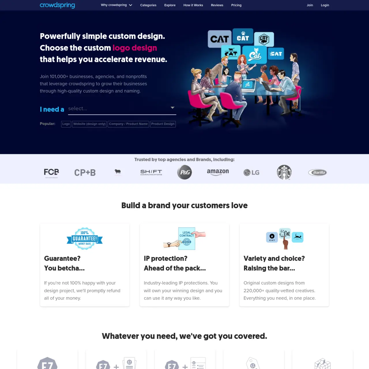 Pasar paling tepercaya di dunia untuk desain grafis, termasuk desain logo, desain situs web, desain