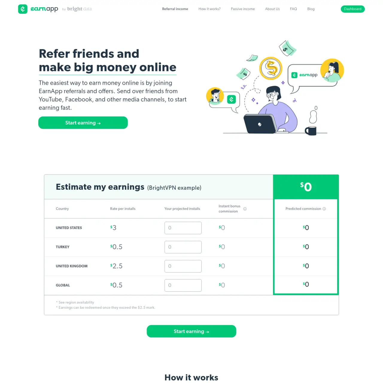 EarnApp là một trang web giúp bạn kiếm tiền bằng cách cài đặt các chương trình và để nó chạy trong n