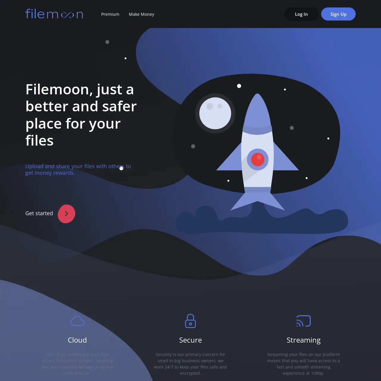 FileMoon giữ dữ liệu của bạn an toàn và có thể truy cập nhanh chóng. Chất lượng cao và tốc độ tải xu