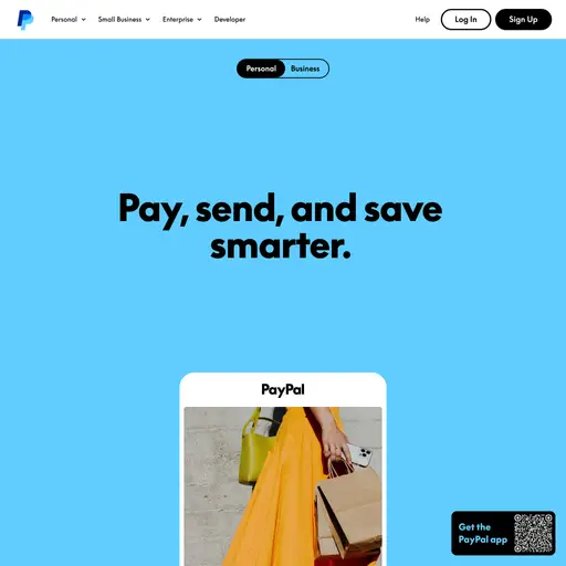 PayPal cung cấp thanh toán và mua sắm trực tuyến an toàn, thuận tiện. Người dùng có thể đăng ký qua