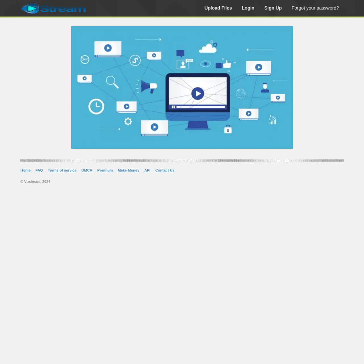 Vixstream một dịch vụ lưu trữ video cho phép nội dung người lớn hợp pháp và trả tiền cho lượt xem. T